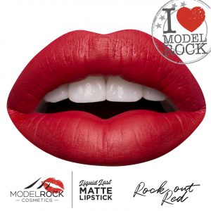 Modelrock Matte Lipstick Rock Out Red